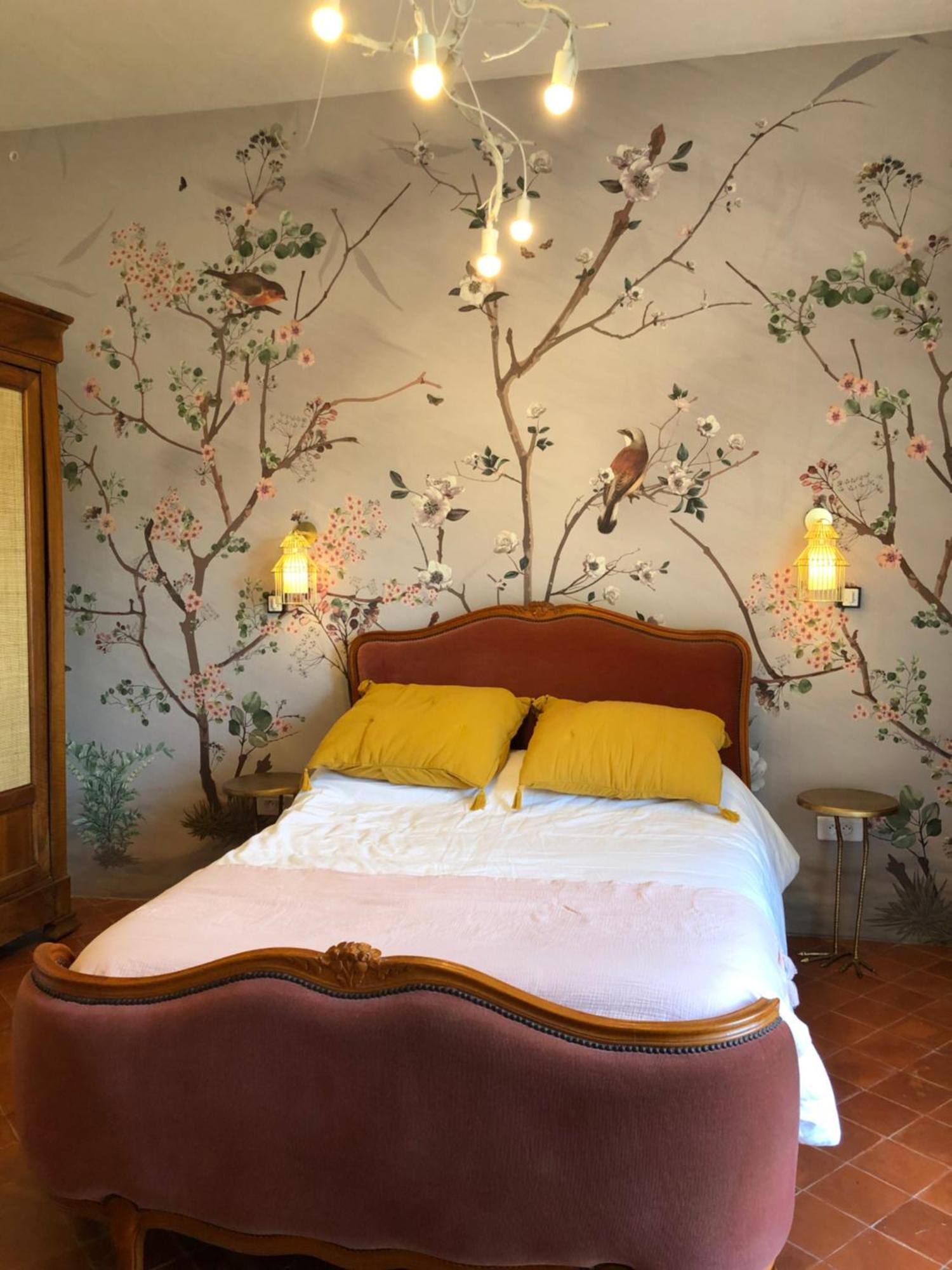 L'Oiseau Bleu Rollier Bed & Breakfast Roubia Exterior photo